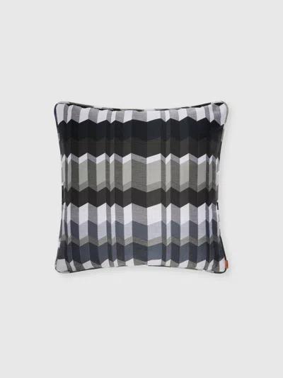 Missoni Positano Cotton-blend Cushion 40x40 Cm In Multi