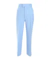 Missoni Pressed-crease Trousers In Blue