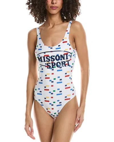 Missoni Print One-piece In White
