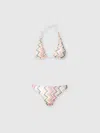 Missoni Printed Bikini In Neutral