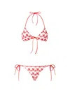 Missoni Printed Bikini In Red