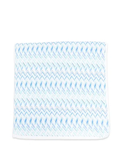 Missoni Printed Blanket In White