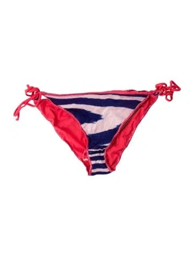 Pre-owned Missoni Printed Bottoms W/ Tags In Red