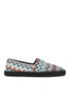 Missoni Printed Canvas Espadrilles In Multicolour