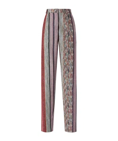 Missoni Printed Casual Pants In Multicoloured