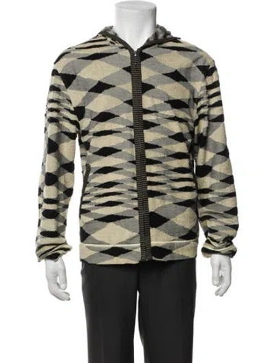 Pre-owned Missoni Printed Crew Neck Sweatshirt In Multi