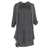 Missoni Printed Dress In Multicolor Silk In Black