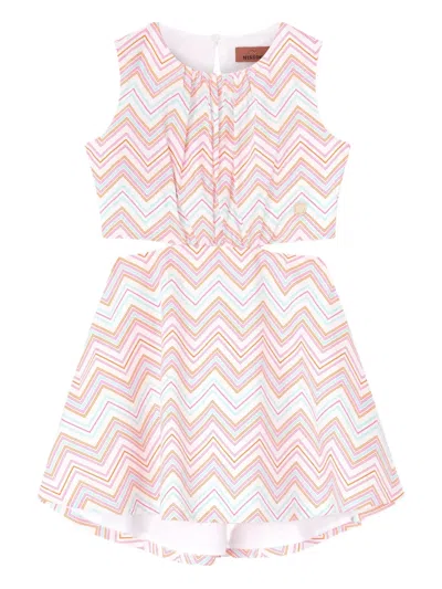Missoni Kids' Printed Dress In Multi