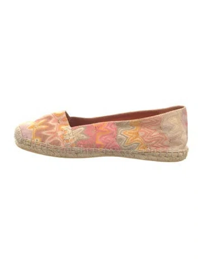 Pre-owned Missoni Printed Espadrilles In Multi