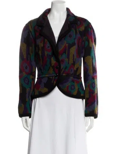 Pre-owned Missoni Printed Evening Jacket In Multi