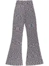 Missoni Printed Flared Trousers In Multi