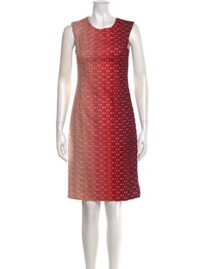 Pre-owned Missoni Printed Knee-length Dress