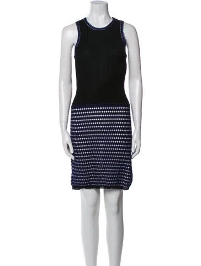 Pre-owned Missoni Printed Knee-length Dress In Multi