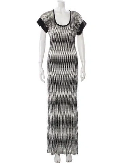 Pre-owned Missoni Printed Long Dress In Multi