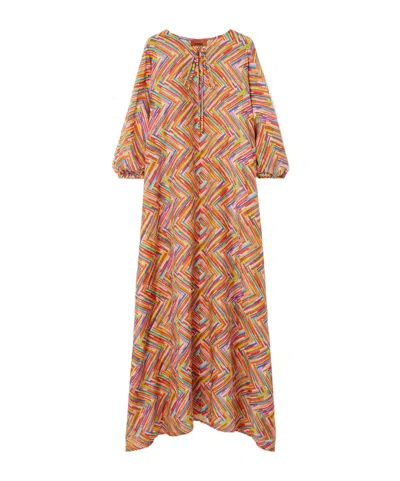 Missoni Printed Maxi Dress In Multi