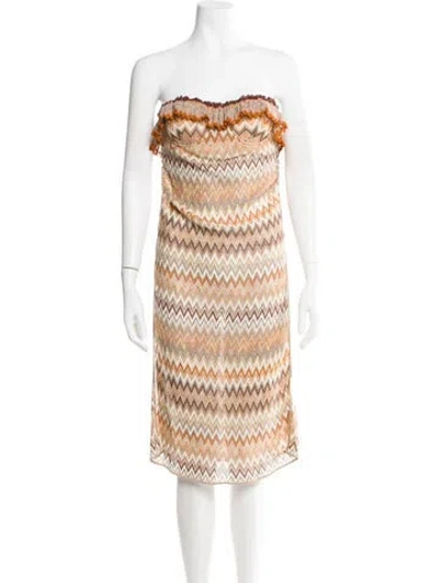 Pre-owned Missoni Printed Mini Dress