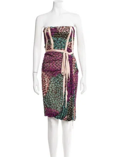Pre-owned Missoni Printed Mini Dress