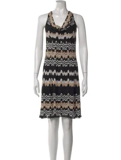 Pre-owned Missoni Printed Mini Dress