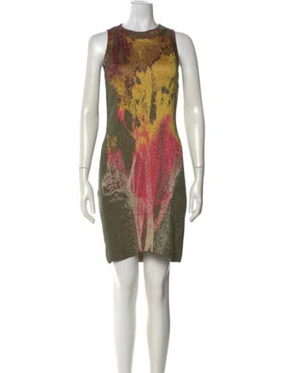 Pre-owned Missoni Printed Mini Dress