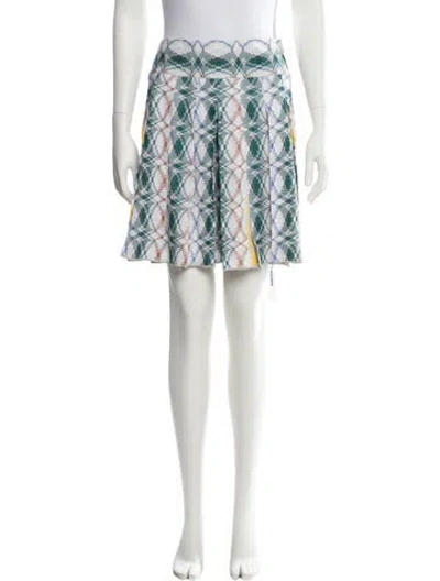 Pre-owned Missoni Printed Mini Skirt In Multi