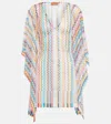Missoni Printed Minidress In Multicolored Multi
