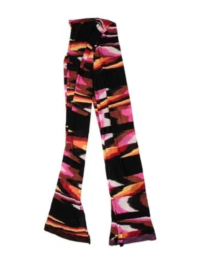Pre-owned Missoni Printed Scarf In Black