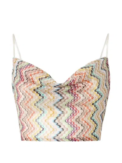 Missoni Printed Scarf-style Top In Multi