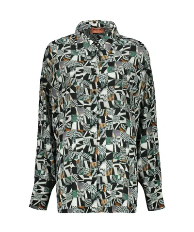 MISSONI ABSTRACT-PATTERN SHIRT