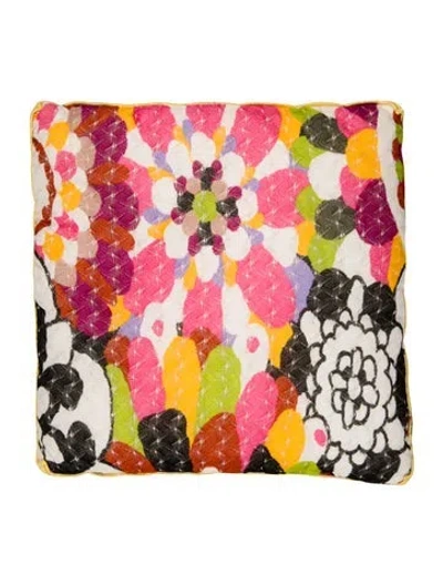 Pre-owned Missoni Printed Throw Pillow In Multi