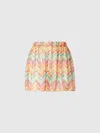 Missoni Zigzag-knit Beach Cover Up In Multicoloured