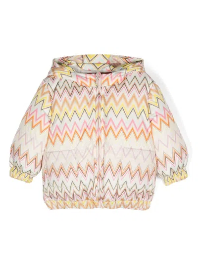 Missoni Babies' Puffer Jacket In Multi
