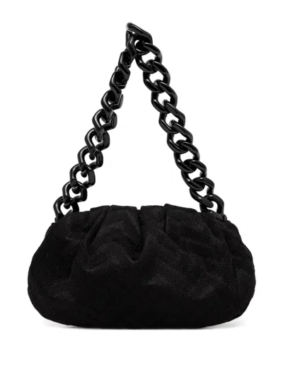 Missoni Puffy Silhouette Shoulder Bag In Black