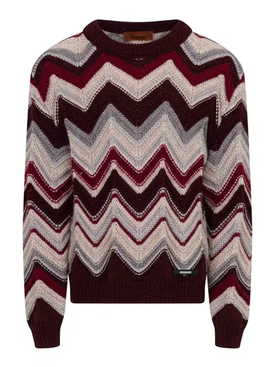Missoni Kids' Pullover With Print In Multi