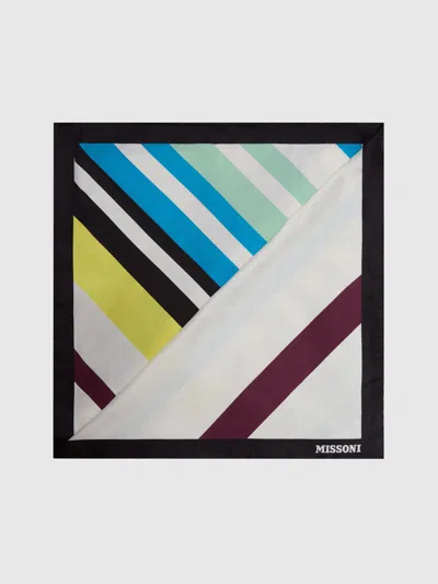 Missoni Pure Silk Foulard In Multi