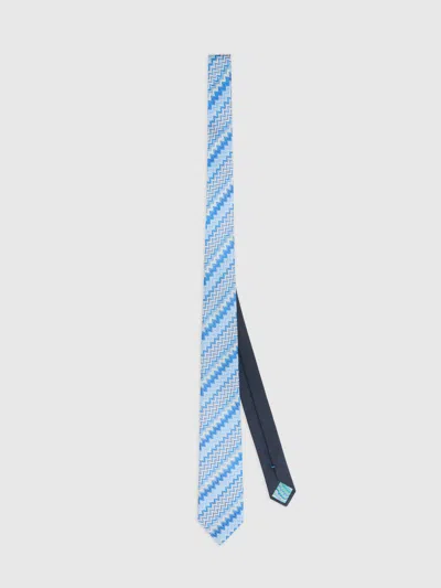 Missoni Pure Silk Tie In Multi