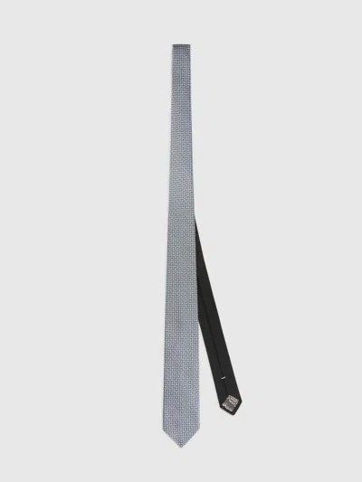 Missoni Pure Silk Zigzag Tie In Multi