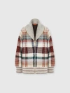 Missoni Quilted Jacket With Check Pattern In Multi