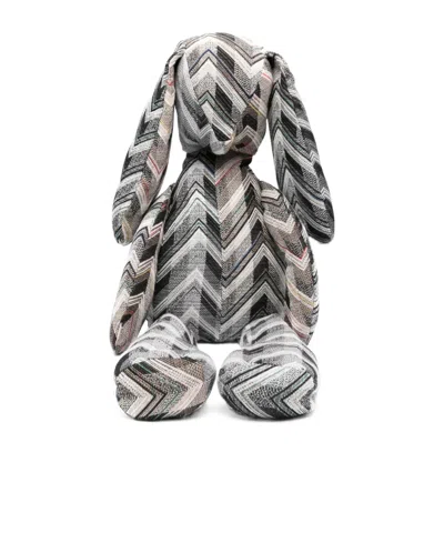 Missoni Rabbit Puppet Cushion