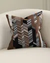 Missoni Rafia Cushion, 16" Square In Multi