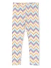 Missoni Rainbow Zigzag Leggings In Yellow