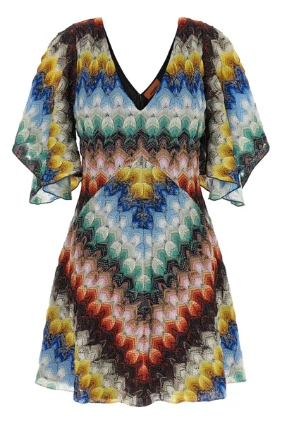 Missoni Raschel Dress In Multi