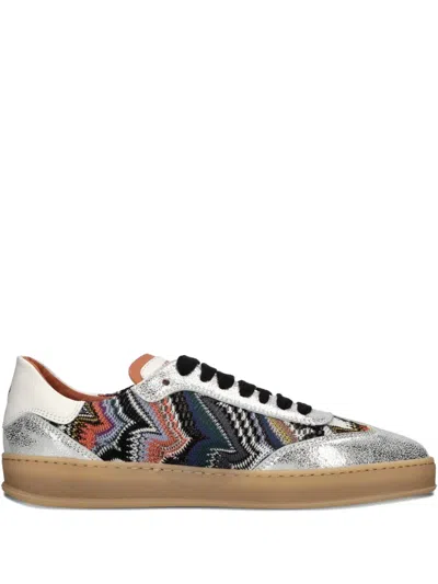 Missoni Raschel Flower Sneakers In Multi