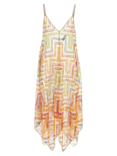 MISSONI MISSONI RASCHEL TULLE DRESS