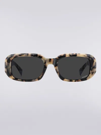 Missoni Rechteckige Acetat-sonnenbrille In Multi