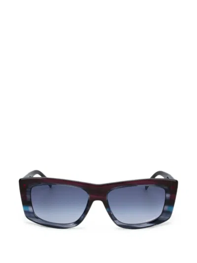 MISSONI RECTANGLE-FRAME SUNGLASSES