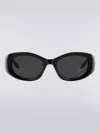 Missoni Rectangular Acetate Sunglasses In Multicoloured
