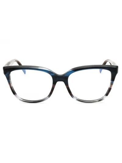 Missoni Rectangular Eyeglasses For Women - Mis 0116 In Blue