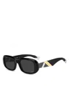Missoni 52mm Rectangular Sunglasses In Black