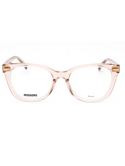Missoni Rectangular Women's Eyeglasses In Neutral