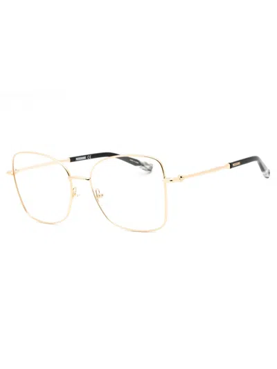Missoni Rectangular Women's Eyeglasses - Mis 0098 In Gold